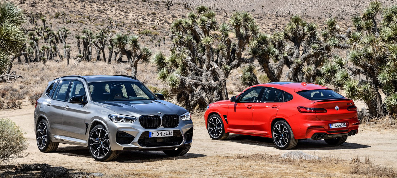 Нові BMW X3 M і BMW X4 M і їх версії Competition.