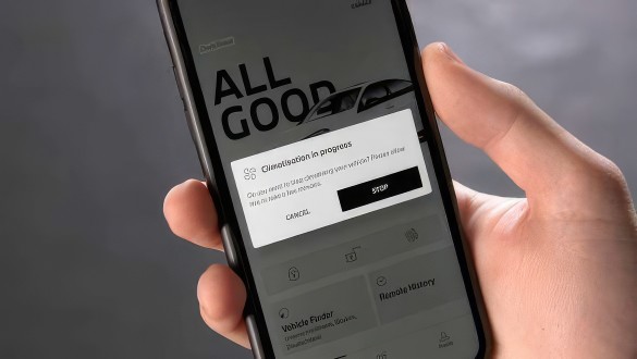 Управління кліматом в автомобілі з мобільного додатку.